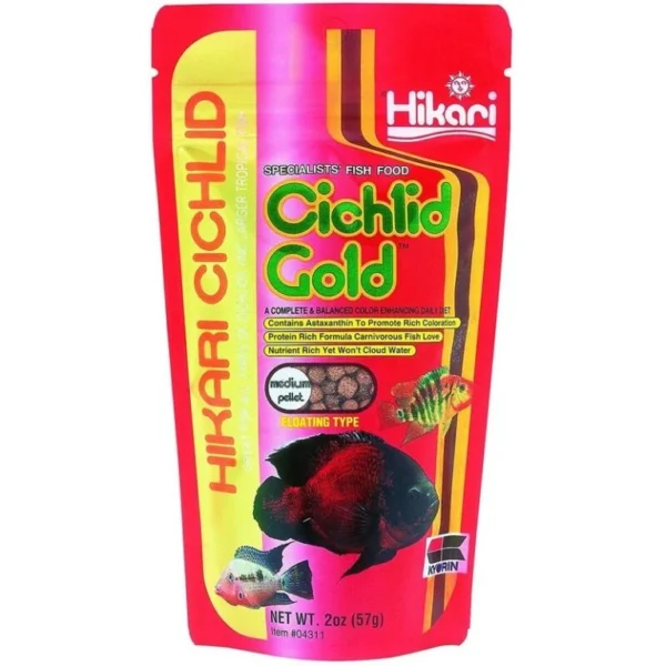 Hikari Cichlid Gold Medium 57 gm